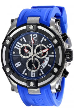 Men's Gladiator Analog Display Swiss Quartz Blue Watch