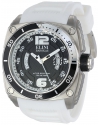 Elini Barokas Men's 10013-01-WSA Commander Analog Display Swiss Quartz White Watch
