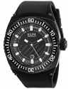 Men's Fortuna Analog Display Swiss Quartz Black Watch